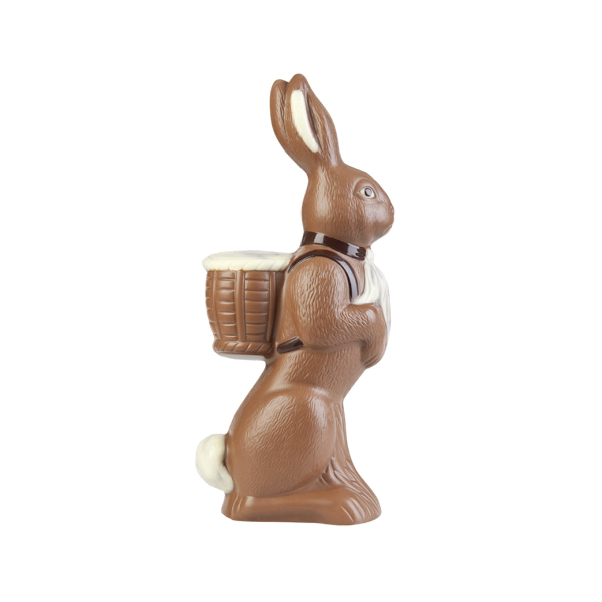 Lapin avec panier dorsal, double-moule