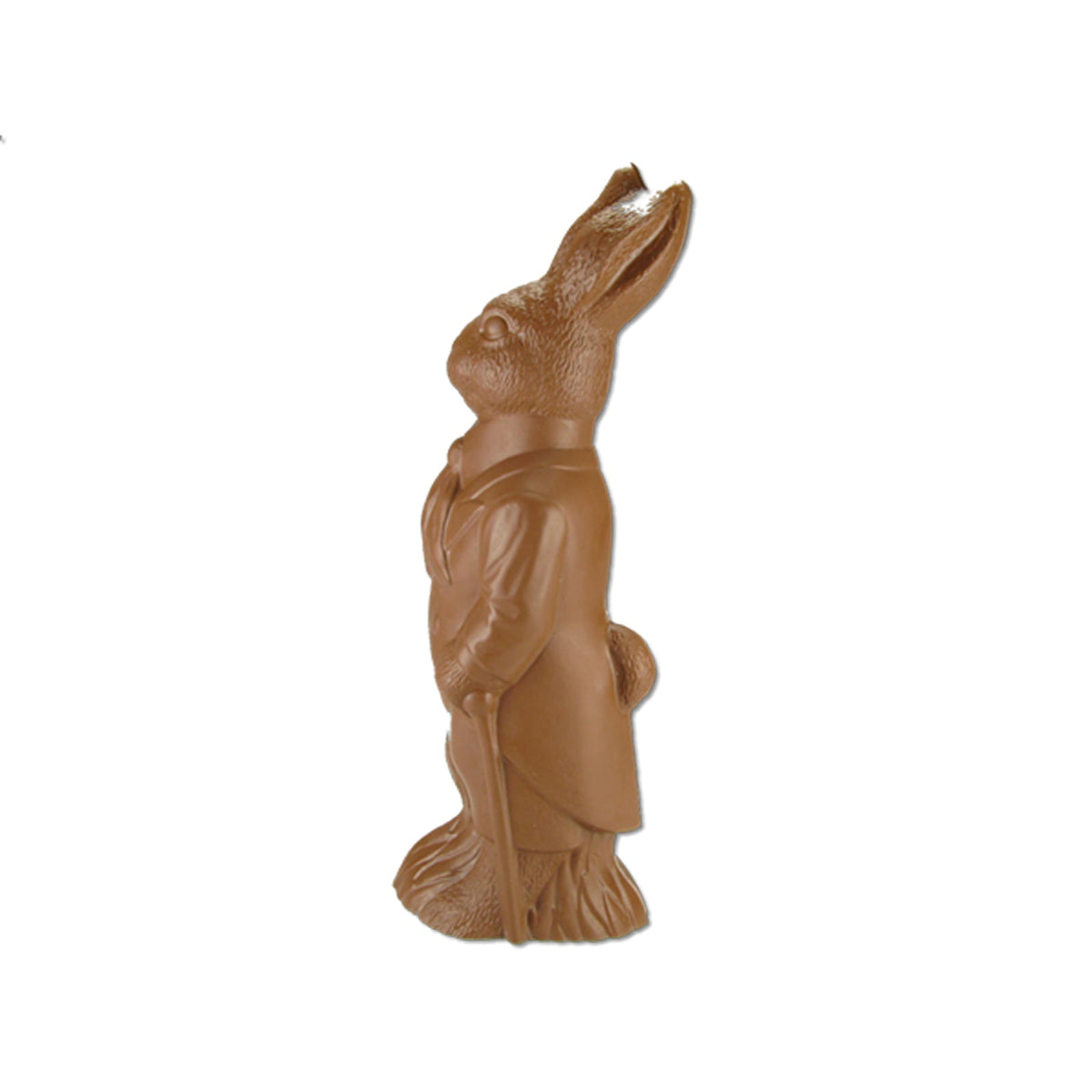 Lapin avec bâton de marche, double-moule